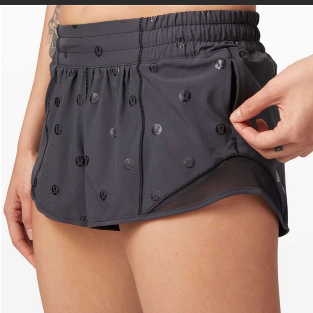 Lululemon hotty hot 2.5 shorts